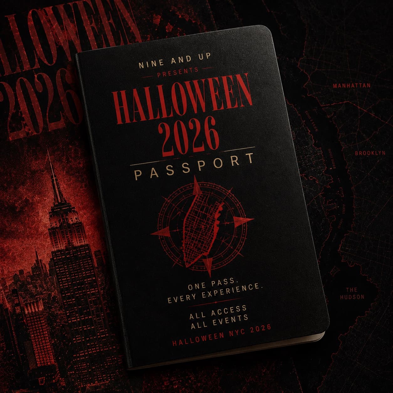 Halloween NYC 2026 Passport flyer